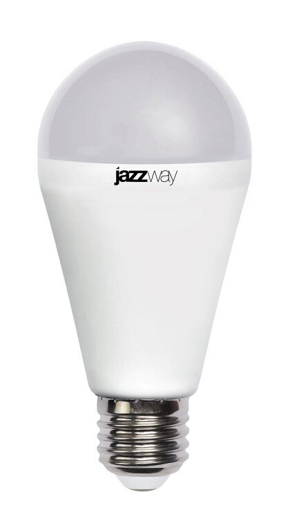 Лампа светодиод. (LED) Груша A60 Е27 15Вт 4000К 1400лм 230В матов. Jazzway