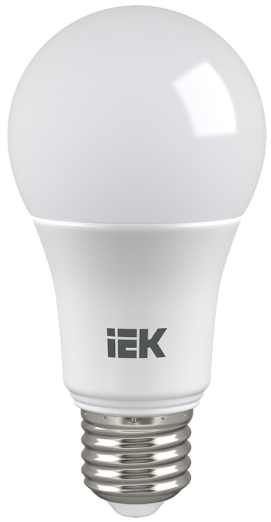 Лампа светодиод. (LED) Груша A60 Е27 15Вт 6500К 1350лм 230В матов. IEK