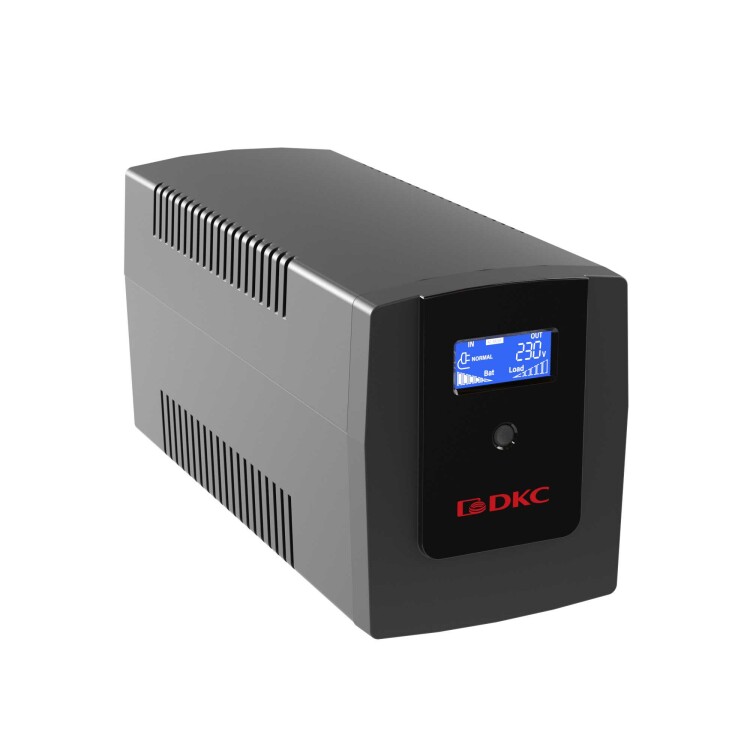 ИБП  line-interactive с АКБ 1500ВА/900Вт Info 1500 LCD, 4xIEC C13, USB + RJ45, LCD, 2x8Aч