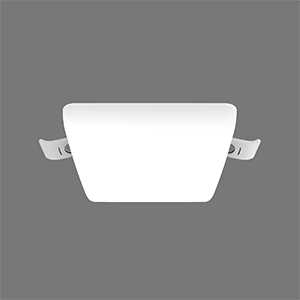 Светильник Downlight (LED) 9Вт 900лм 4000К IP20 бел 90х90х27мм квадрат Frameless Gauss