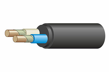Кабель медный силовой ВВГнг(А)-FRLSLTx      2х1,5 ок(N)-1