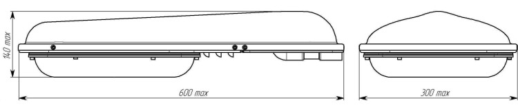 Светильник ул. консол. (LED) 100Вт 10600лм 5000К IP65/23 220В КСС "Д" GALAD