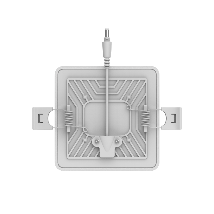 Светильник Downlight (LED) 9Вт 900лм 4000К IP20 бел 90х90х27мм квадрат Frameless Gauss