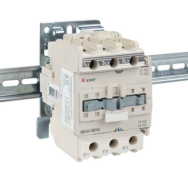 Контактор КМЭ малогабаритный 65А 220В NO+NC EKF PROxima