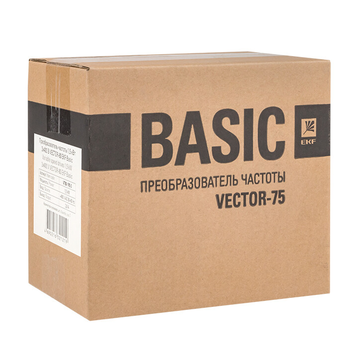 Преобразователь частоты  1,5 кВт 3х400В VECTOR-80 EKF Basic