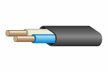 Кабель медный силовой ВВГ-Пнг(А)-LS   2х1,5 ок(N)-0,66