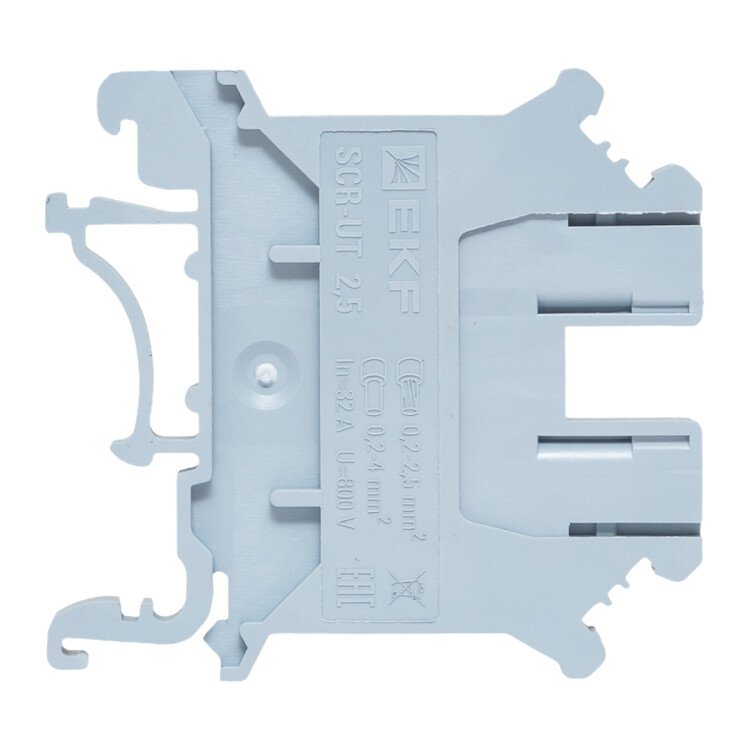 Клеммная колодка винтовая 2.5 UT серая EKF