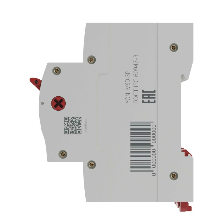 Выключатель нагрузки мод. 3-пол. (3P)  63А YON MSD ДКС