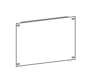 Панель монтажная 250x530 TITAN (к-т=2шт.) IEK