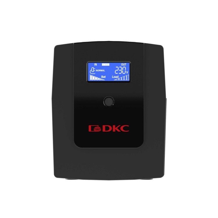 ИБП  line-interactive с АКБ 1200ВА/720Вт Info 1200 LCD,4xIEC C13, USB + RJ45, LCD, 2x7Aч