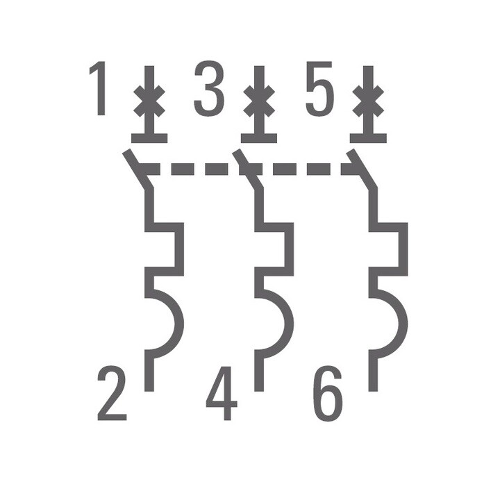 Выключатель автомат. 3-пол. (3P)  25А C  4,5кА ВА47-63 PROxima EKF