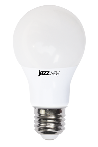 Лампа светодиод. (LED) Груша A60 Е27 10Вт 3000К  800лм 230В матов. Jazzway