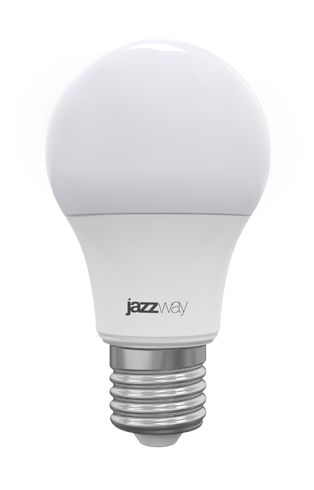 Лампа светодиод. (LED) Груша A60 Е27 11Вт 5000К 840лм 230В матов. Jazzway