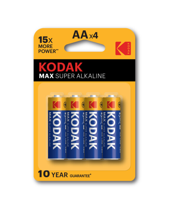 Эл-т питания щелочной LR6 (АА, 316) 1,5В (уп.=4 шт.) KODAK