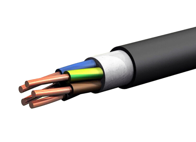 Кабель медный силовой ВВГнг(А)-LSLTx  5х16 ок(N, PE)-1