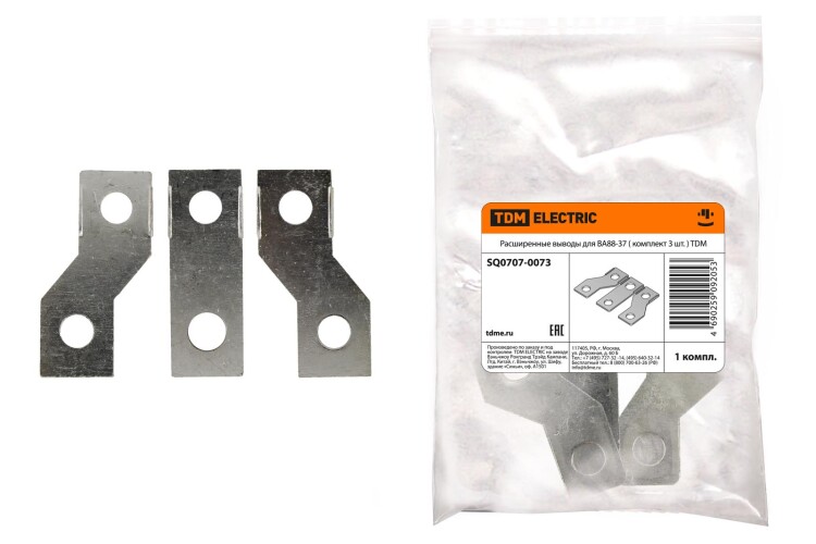 Расширенные выводы для ВА88-37 до 400А (1к-т = 3шт.) TDM