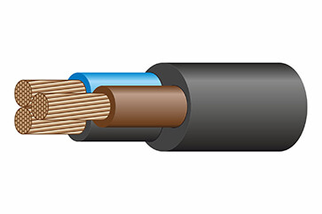 Кабель гибкий КГ    3х1,5(N, РЕ) 220/380-3