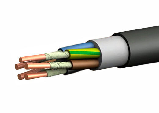 Кабель медный силовой ВВГнг(А)-FRLS   5х6 ок(N,PE)-0,66