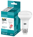 Лампа светодиод. (LED) R63 Е27  8Вт 4000К 720лм 230В матов. IEK