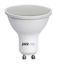 Лампа светодиод. (LED) MR16 GU10  7Вт 4000К 520лм 230В матов. Jazzway