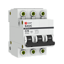 Выключатель автомат. 3-пол. (3P)  25А C  4,5кА ВА47-29 Basic EKF