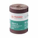 Лента  шлиф. Hammer Flex  216-001 115х5м  P60 ткан. основа, рулон-Расходные материалы - купить по низкой цене в интернет-магазине, характеристики, отзывы | АВС-электро