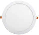 Светильник Downlight (LED) 24Вт 1680лм 4000К IP20 бел 295х25мм круг IEK