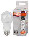 Лампа светодиод. (LED) Груша A60 Е27 10,5Вт 3000К 960лм 230В матов. OSRAM