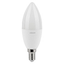 Лампа светодиод. (LED) Свеча Е14 10Вт 3000К 800лм 230В матов. Black OSRAM