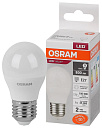 Лампа светодиод. (LED) Шар Е27 10Вт 4000К 800лм 230В матов. OSRAM