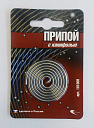 Припой ПОС-61  спираль 3,0мм L=0,75м с канифолью (блистер)-Припой - купить по низкой цене в интернет-магазине, характеристики, отзывы | АВС-электро